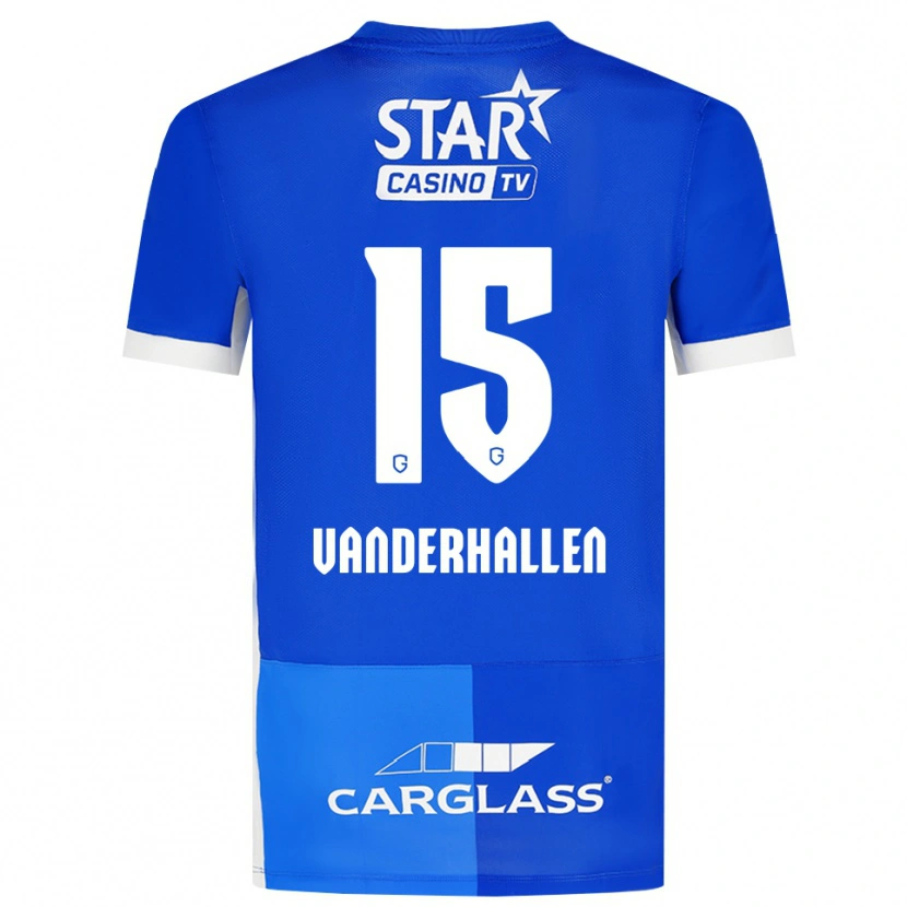 Danxen Dětské Yari Vanderhallen #15 Středně Modrá Královská Modř Bílá Domů Hráčské Dresy 2026/27 Dres