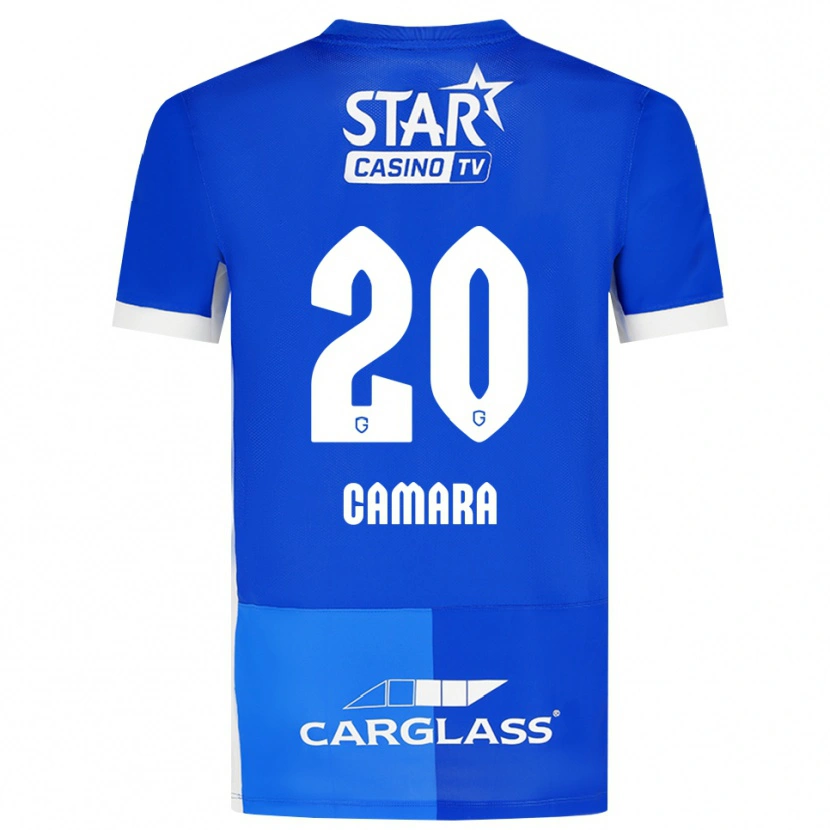 Danxen Dětské Ali Camara #20 Středně Modrá Královská Modř Bílá Domů Hráčské Dresy 2026/27 Dres