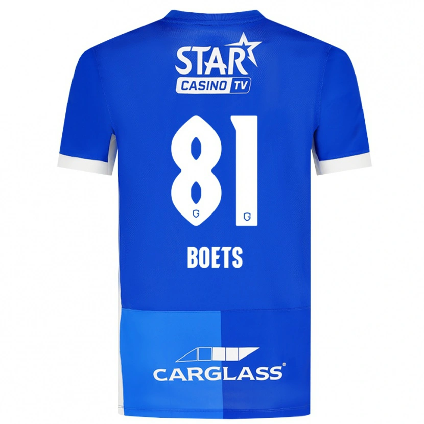 Danxen Dětské Keo Boets #81 Středně Modrá Královská Modř Bílá Domů Hráčské Dresy 2026/27 Dres