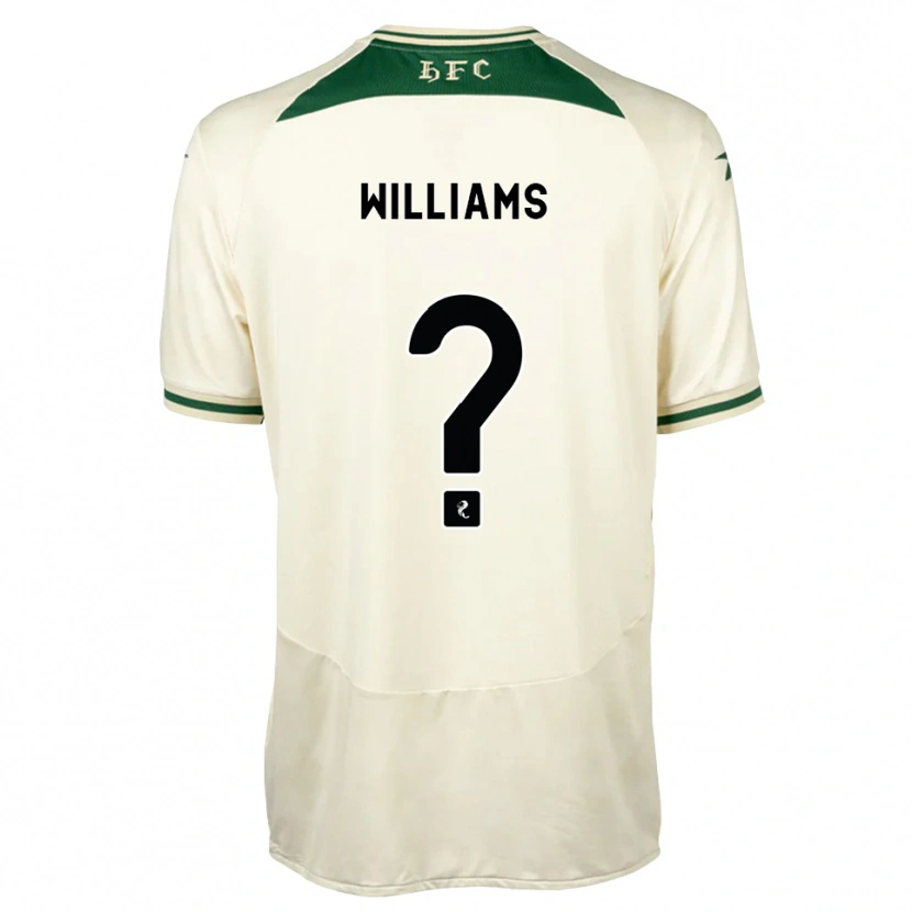 Danxen Dětské Leyton Williams #0 Bílá Lesní Daleko Hráčské Dresy 2026/27 Dres