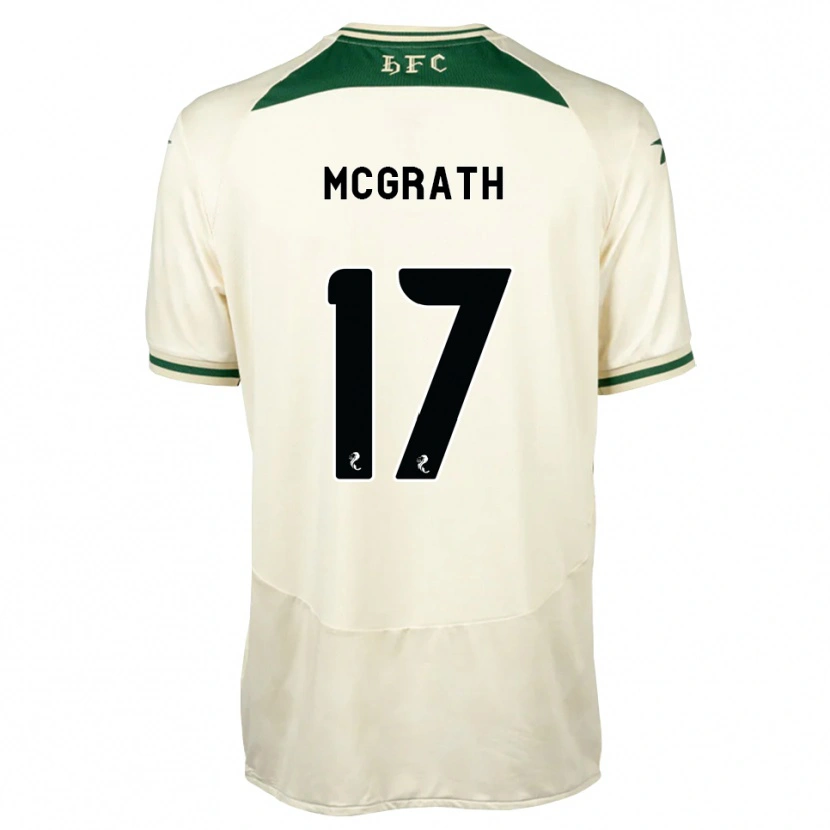 Danxen Dětské Jamie Mcgrath #17 Bílá Lesní Daleko Hráčské Dresy 2026/27 Dres