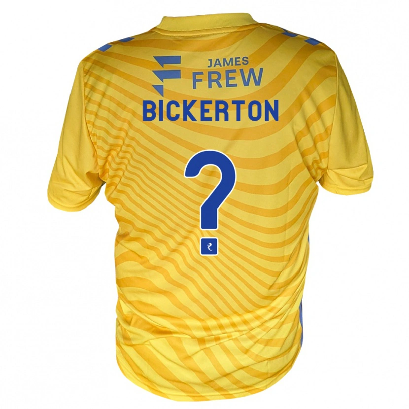 Danxen Dětské Cole Bickerton #0 Královská Modrá Žlutá Daleko Hráčské Dresy 2026/27 Dres