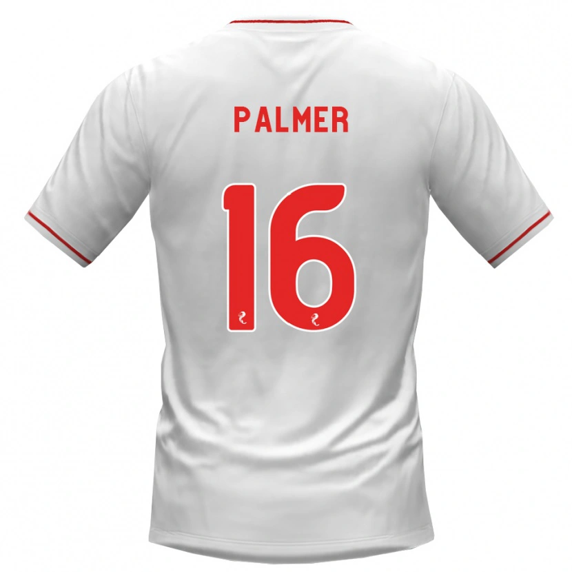 Danxen Dětské Cammy Palmer #16 Bílá Červená Daleko Hráčské Dresy 2026/27 Dres