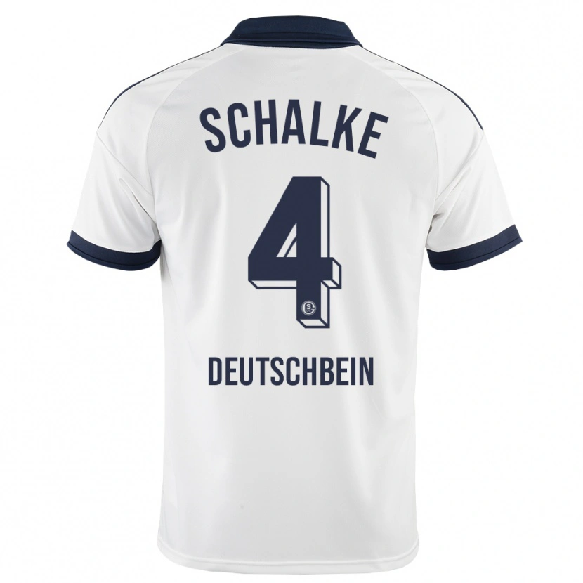 Danxen Dětské Lasse Deutschbein #4 Černá Bílá Daleko Hráčské Dresy 2026/27 Dres
