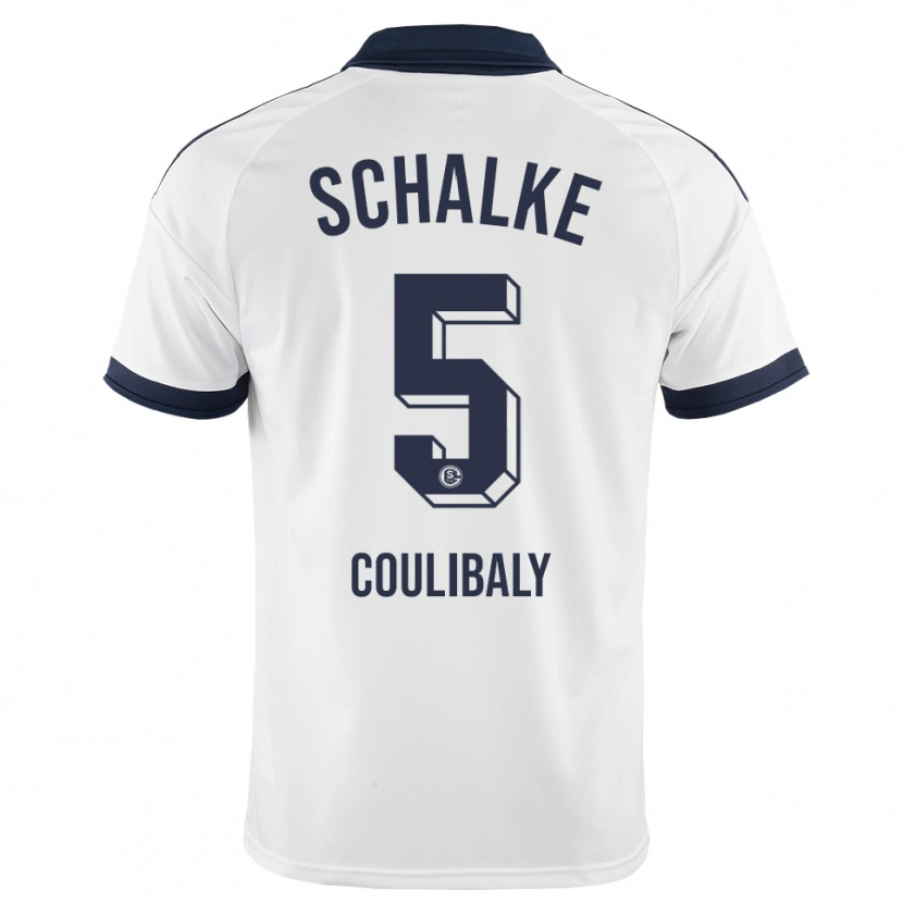 Danxen Dětské Barakissa Coulibaly #5 Černá Bílá Daleko Hráčské Dresy 2026/27 Dres