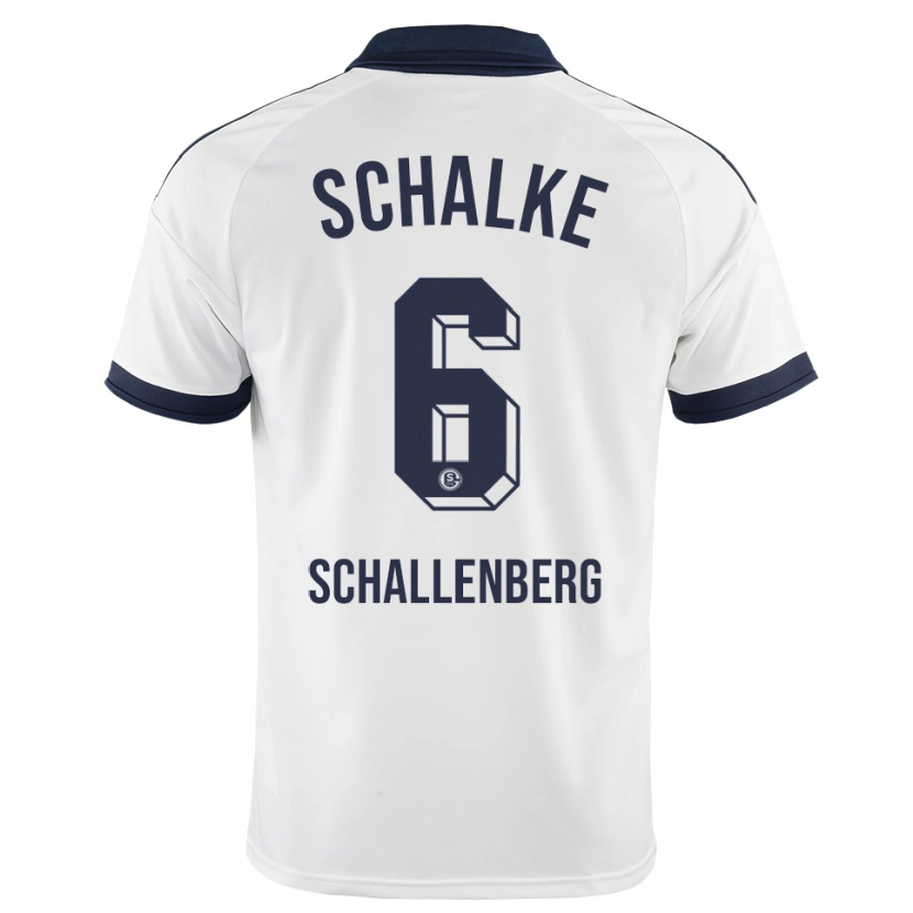 Danxen Dětské Ron Schallenberg #6 Černá Bílá Daleko Hráčské Dresy 2026/27 Dres