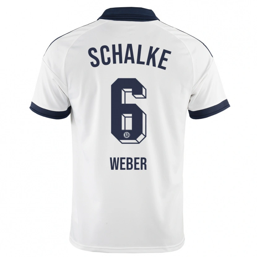 Danxen Dětské Ben Weber #6 Černá Bílá Daleko Hráčské Dresy 2026/27 Dres