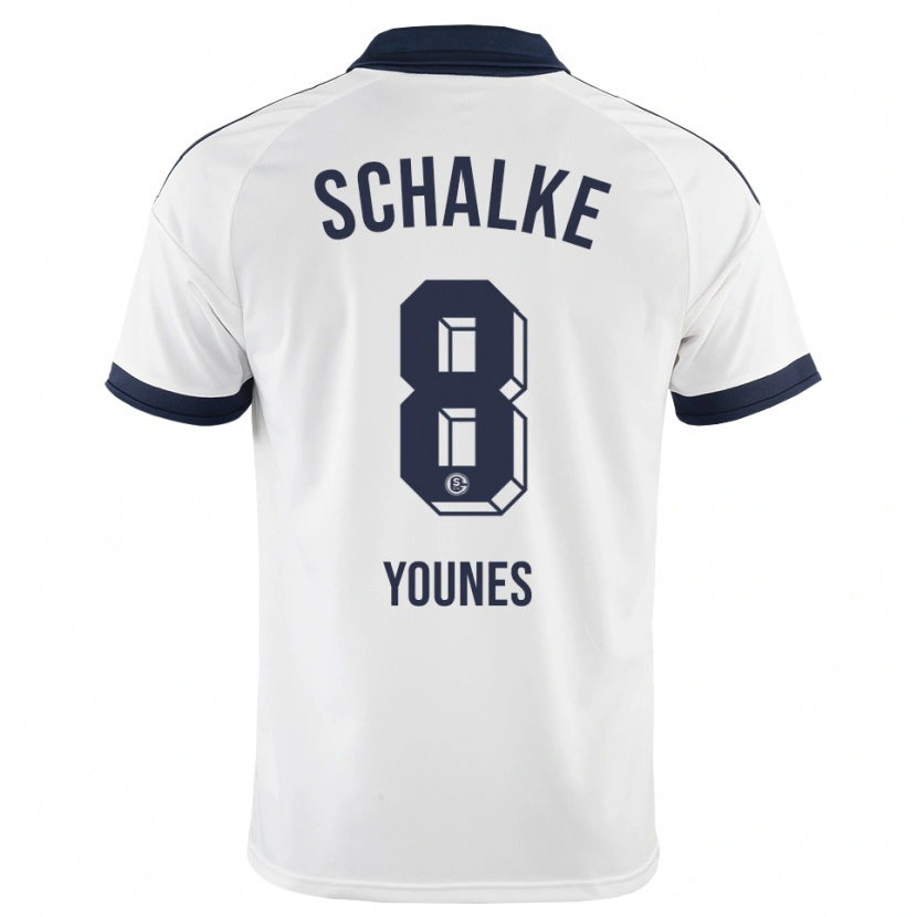 Danxen Dětské Amin Younes #8 Černá Bílá Daleko Hráčské Dresy 2026/27 Dres