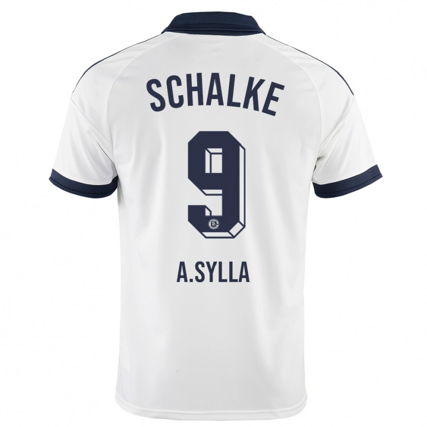 Danxen Dětské Aboubacar Sylla #9 Černá Bílá Daleko Hráčské Dresy 2026/27 Dres