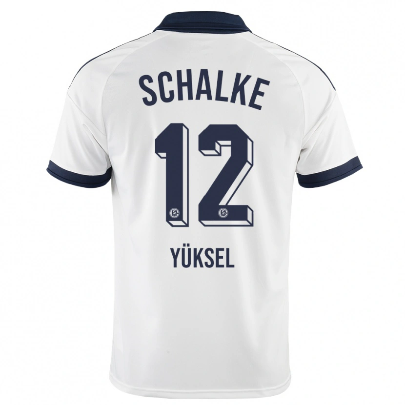 Danxen Dětské Mikail Yüksel #12 Černá Bílá Daleko Hráčské Dresy 2026/27 Dres