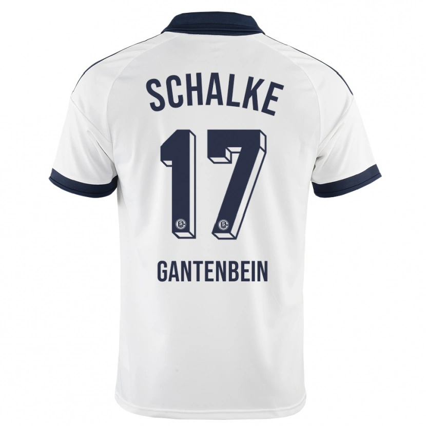 Danxen Dětské Adrian Gantenbein #17 Černá Bílá Daleko Hráčské Dresy 2026/27 Dres
