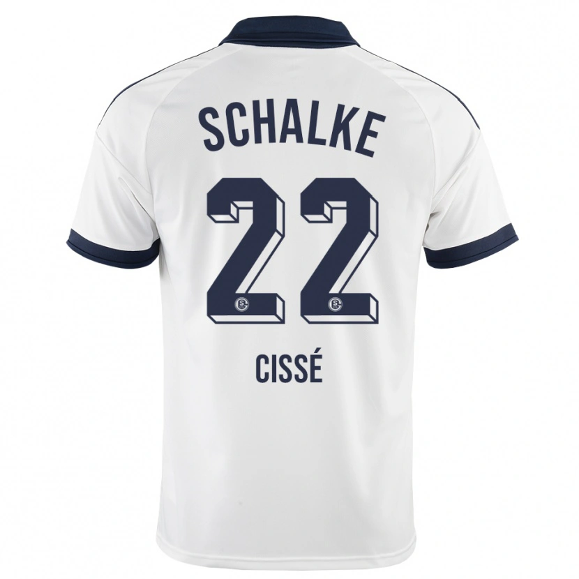 Danxen Dětské Ibrahima Cissé #22 Černá Bílá Daleko Hráčské Dresy 2026/27 Dres