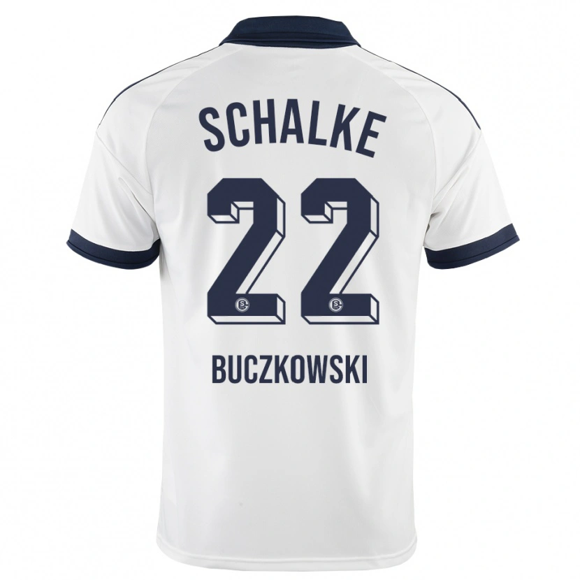 Danxen Dětské Philip Buczkowski #22 Černá Bílá Daleko Hráčské Dresy 2026/27 Dres