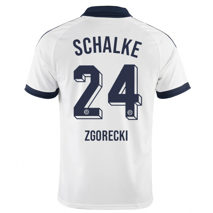 Danxen Dětské Jonas Zgorecki #24 Černá Bílá Daleko Hráčské Dresy 2026/27 Dres