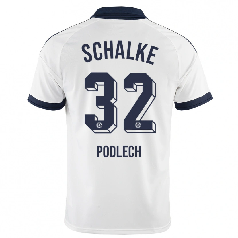 Danxen Dětské Luca Podlech #32 Černá Bílá Daleko Hráčské Dresy 2026/27 Dres