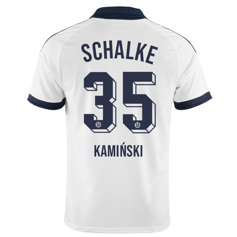 Danxen Dětské Marcin Kaminski #35 Černá Bílá Daleko Hráčské Dresy 2026/27 Dres
