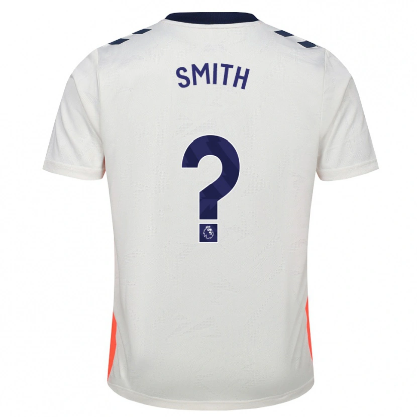 Danxen Dětské Jayden Smith #0 Bílá Oranžová Královská Modrá Daleko Hráčské Dresy 2026/27 Dres