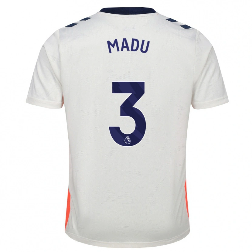 Danxen Dětské Victor Madu #3 Bílá Oranžová Královská Modrá Daleko Hráčské Dresy 2026/27 Dres