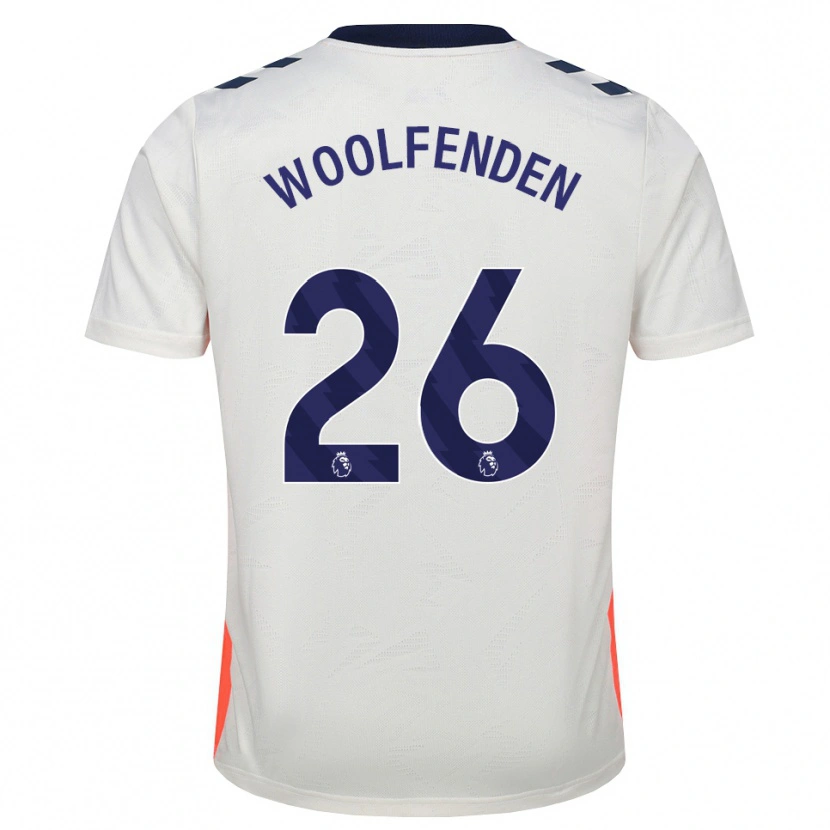 Danxen Dětské Luke Woolfenden #26 Bílá Oranžová Královská Modrá Daleko Hráčské Dresy 2026/27 Dres