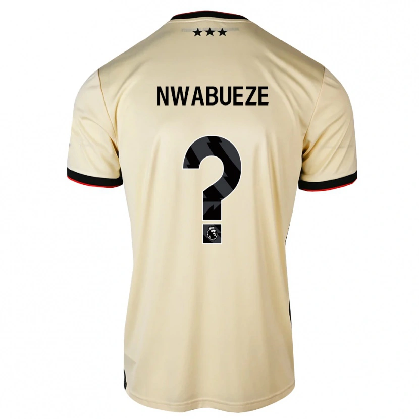 Danxen Dětské Jesse Nwabueze #0 Citrónový Krém Černá Červená Daleko Hráčské Dresy 2026/27 Dres