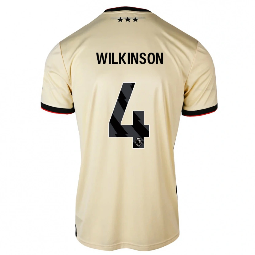 Danxen Dětské Oliver Wilkinson #4 Citrónový Krém Černá Červená Daleko Hráčské Dresy 2026/27 Dres