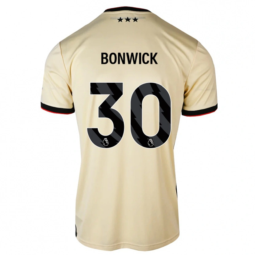 Danxen Dětské Kaci-Jai Bonwick #30 Citrónový Krém Černá Červená Daleko Hráčské Dresy 2026/27 Dres