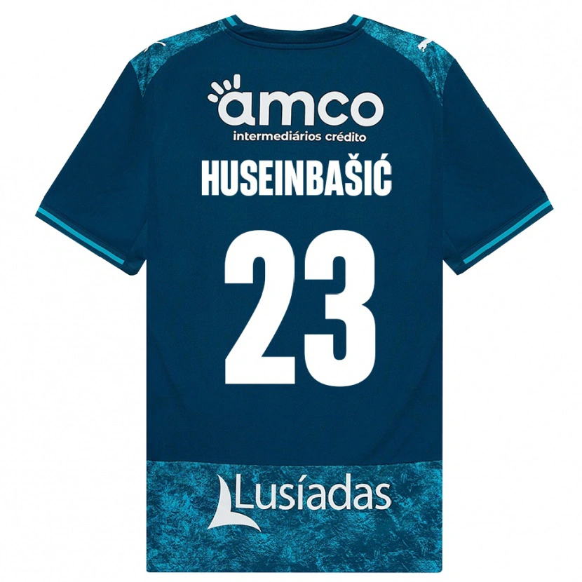 Danxen Dětské Denis Huseinbasic #23 Tmavě Břidlicově Šedá Středně Tyrkysová Daleko Hráčské Dresy 2026/27 Dres
