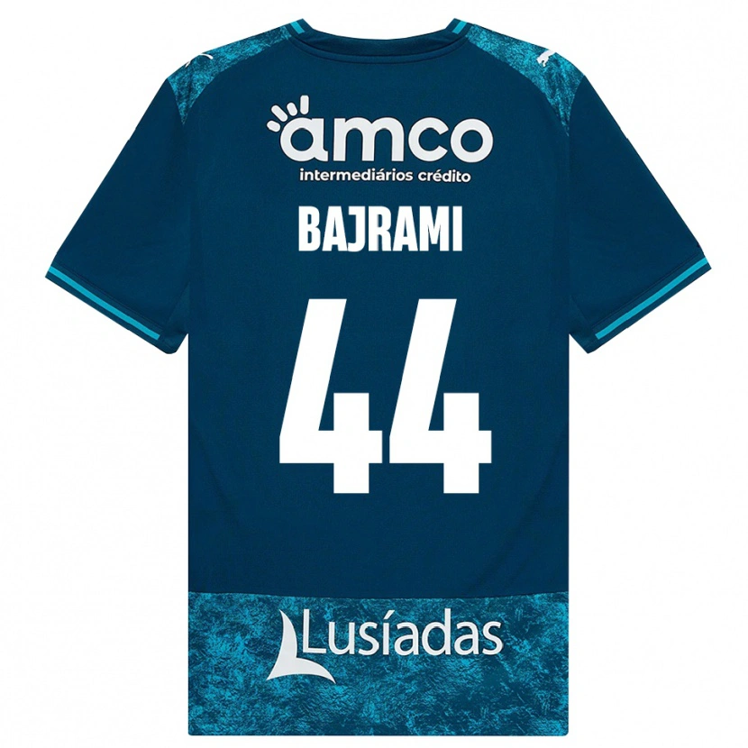Danxen Dětské Adrian Bajrami #44 Tmavě Břidlicově Šedá Středně Tyrkysová Daleko Hráčské Dresy 2026/27 Dres