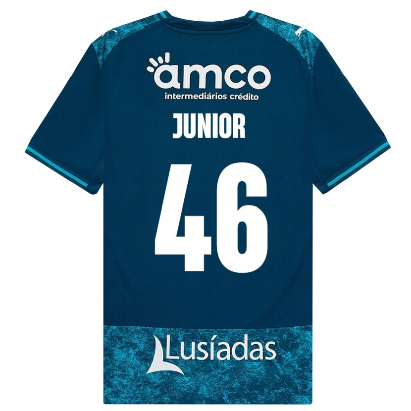Danxen Dětské Mário Junior #46 Tmavě Břidlicově Šedá Středně Tyrkysová Daleko Hráčské Dresy 2026/27 Dres