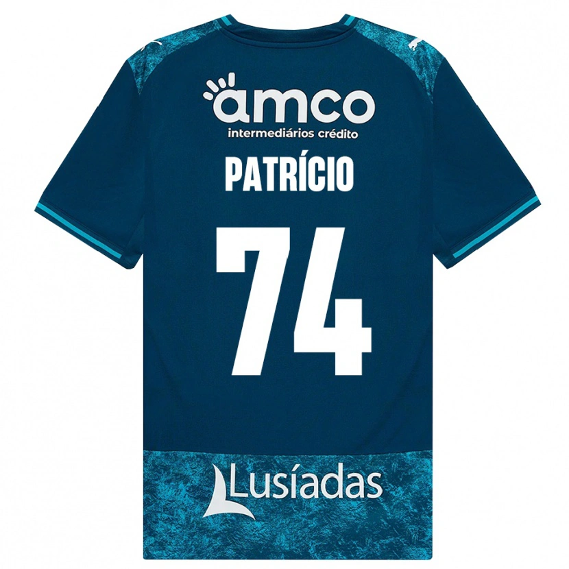 Danxen Dětské Nuno Patrício #74 Tmavě Břidlicově Šedá Středně Tyrkysová Daleko Hráčské Dresy 2026/27 Dres