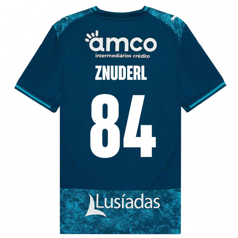 Danxen Dětské Tai Znuderl #84 Tmavě Břidlicově Šedá Středně Tyrkysová Daleko Hráčské Dresy 2026/27 Dres