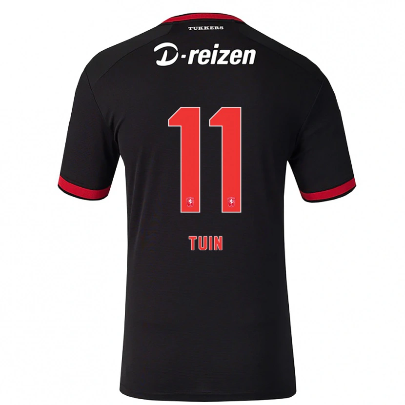 Danxen Dětské Alieke Tuin #11 Červená Bílá Černá Daleko Hráčské Dresy 2026/27 Dres