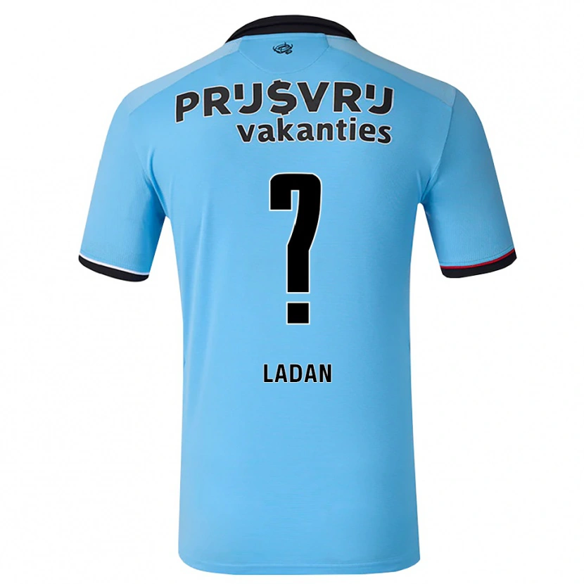 Danxen Dětské Delano Ladan #0 Nebeská Modř Černá Červená Daleko Hráčské Dresy 2026/27 Dres