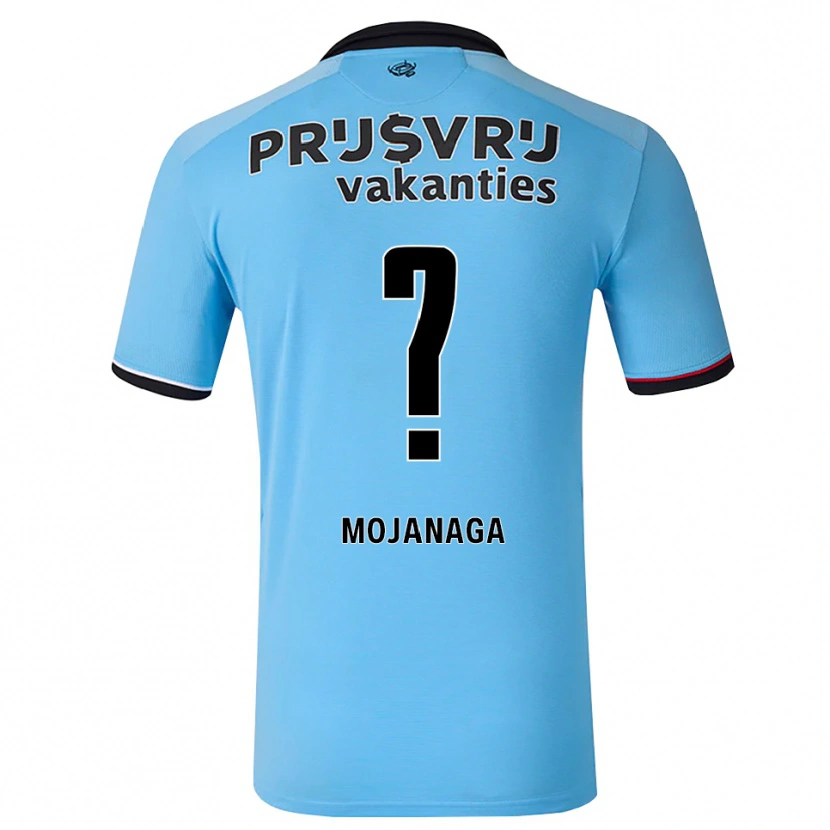 Danxen Dětské Thuto Mojanaga #0 Nebeská Modř Černá Červená Daleko Hráčské Dresy 2026/27 Dres