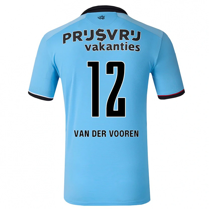Danxen Dětské Remy Van Der Vooren #12 Nebeská Modř Černá Červená Daleko Hráčské Dresy 2026/27 Dres