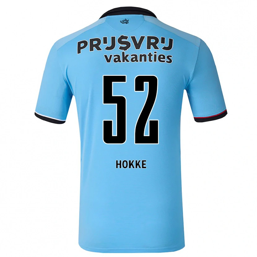 Danxen Dětské Milan Hokke #52 Nebeská Modř Černá Červená Daleko Hráčské Dresy 2026/27 Dres