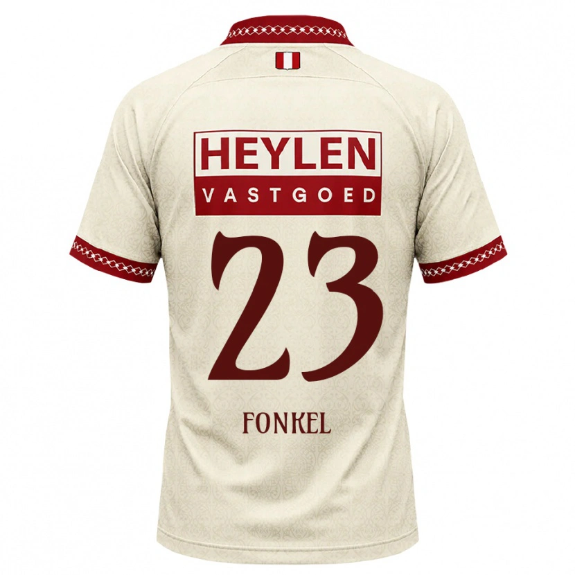 Danxen Dětské Djuswhen Fonkel #23 Béžová Červená Daleko Hráčské Dresy 2026/27 Dres