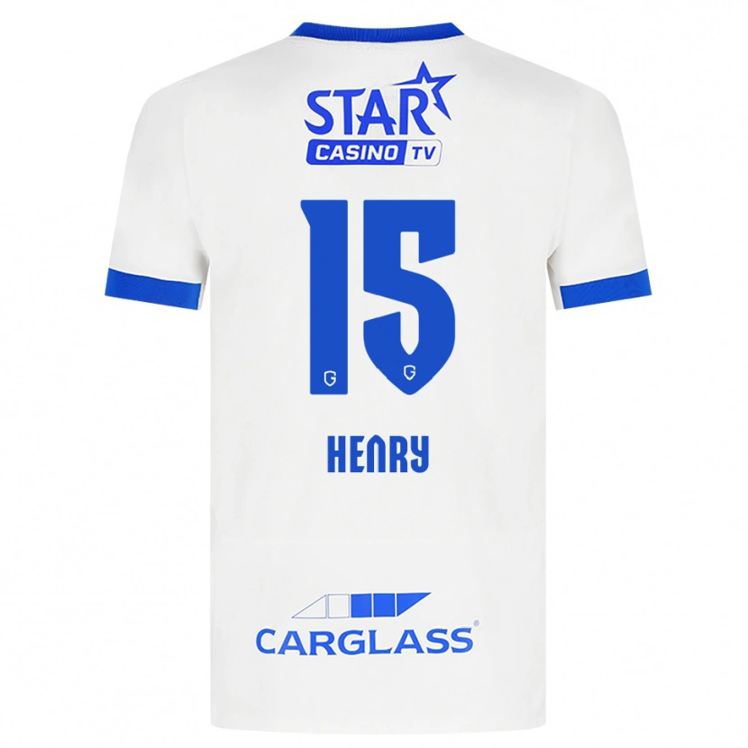 Danxen Dětské Zion Henry #15 Bílá Modrá Daleko Hráčské Dresy 2026/27 Dres