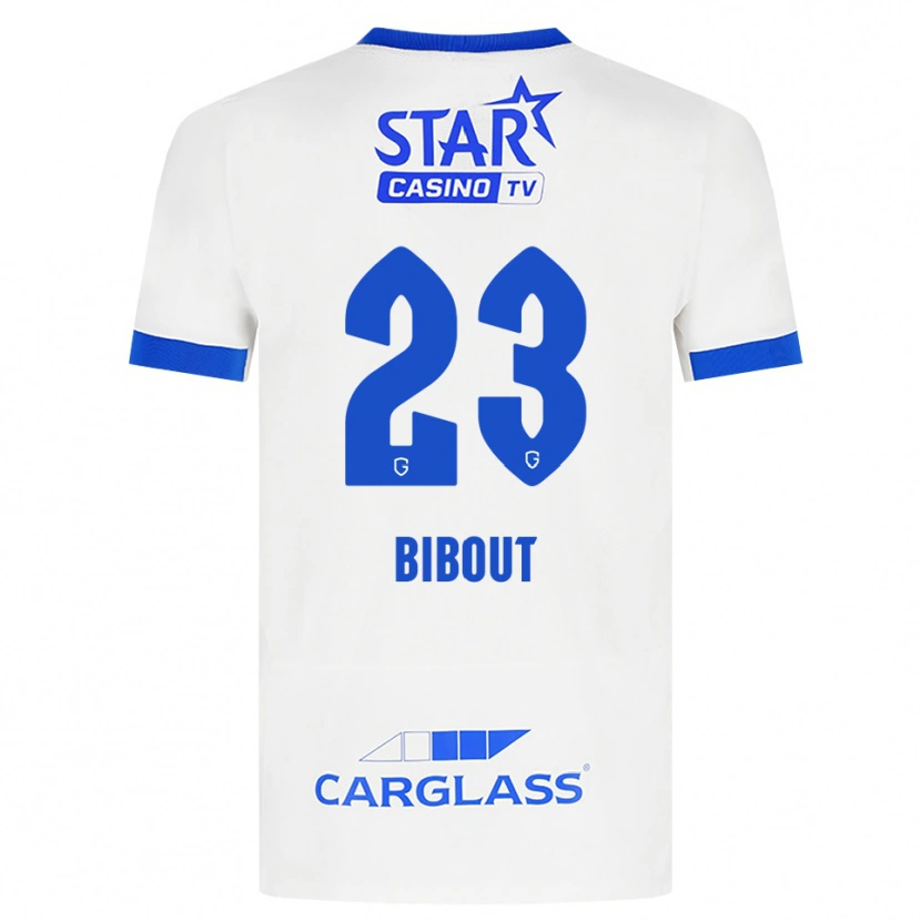 Danxen Dětské Aaron Bibout #23 Bílá Modrá Daleko Hráčské Dresy 2026/27 Dres