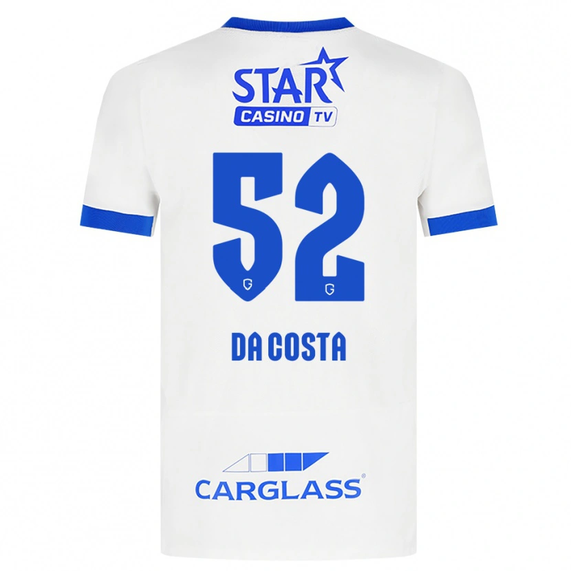 Danxen Dětské Wilson Da Costa #52 Bílá Modrá Daleko Hráčské Dresy 2026/27 Dres