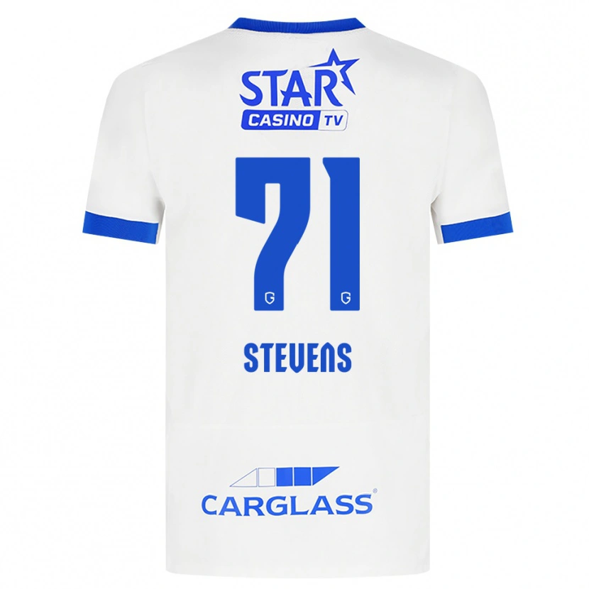 Danxen Dětské Brent Stevens #71 Bílá Modrá Daleko Hráčské Dresy 2026/27 Dres