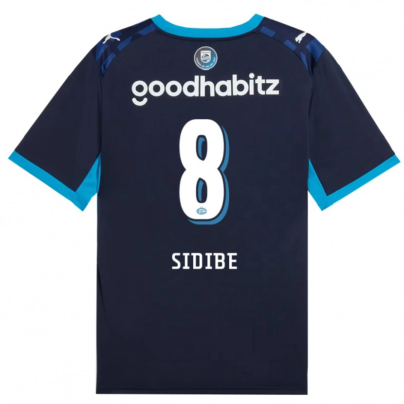 Danxen Dětské Sol Sidibé #8 Modrá Chodníčková Královská Modř Třetí Hráčské Dresy 2026/27 Dres