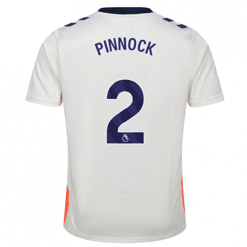 Danxen Dětské Ethan Pinnock #2 Bílá Oranžová Královská Modrá Daleko Hráčské Dresy 2026/27 Dres