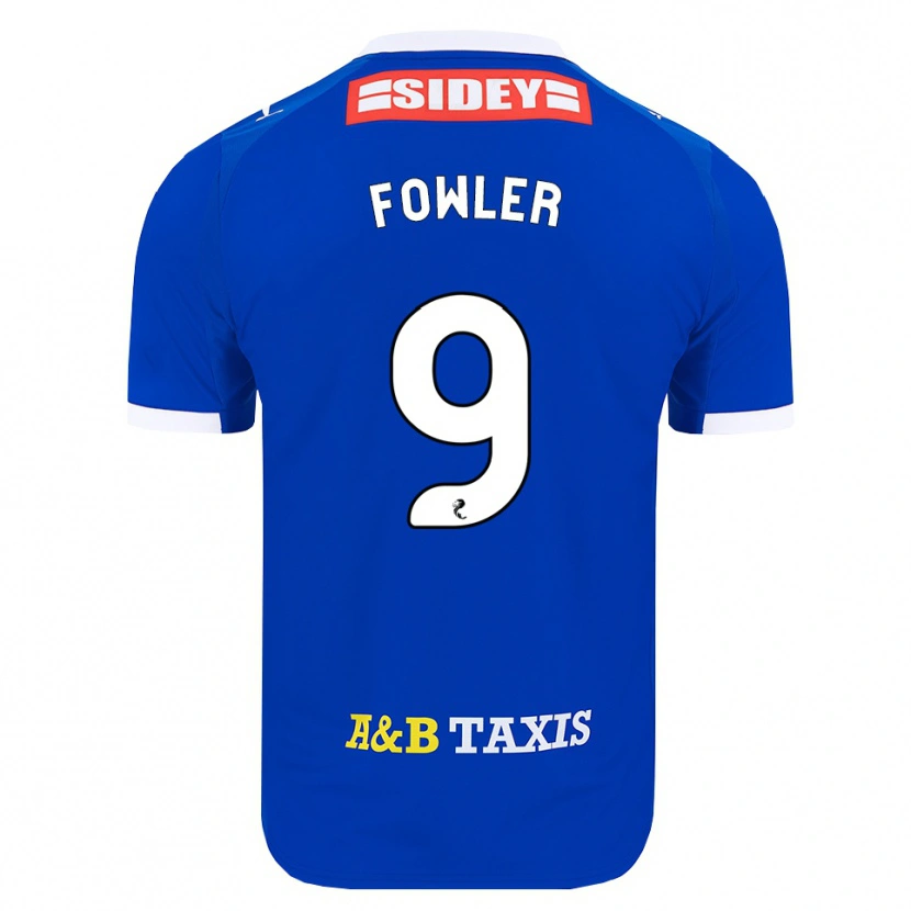 Danxen Pánské Josh Fowler #9 Modrá Červená Žlutá Domů Hráčské Dresy 2026/27 Dres