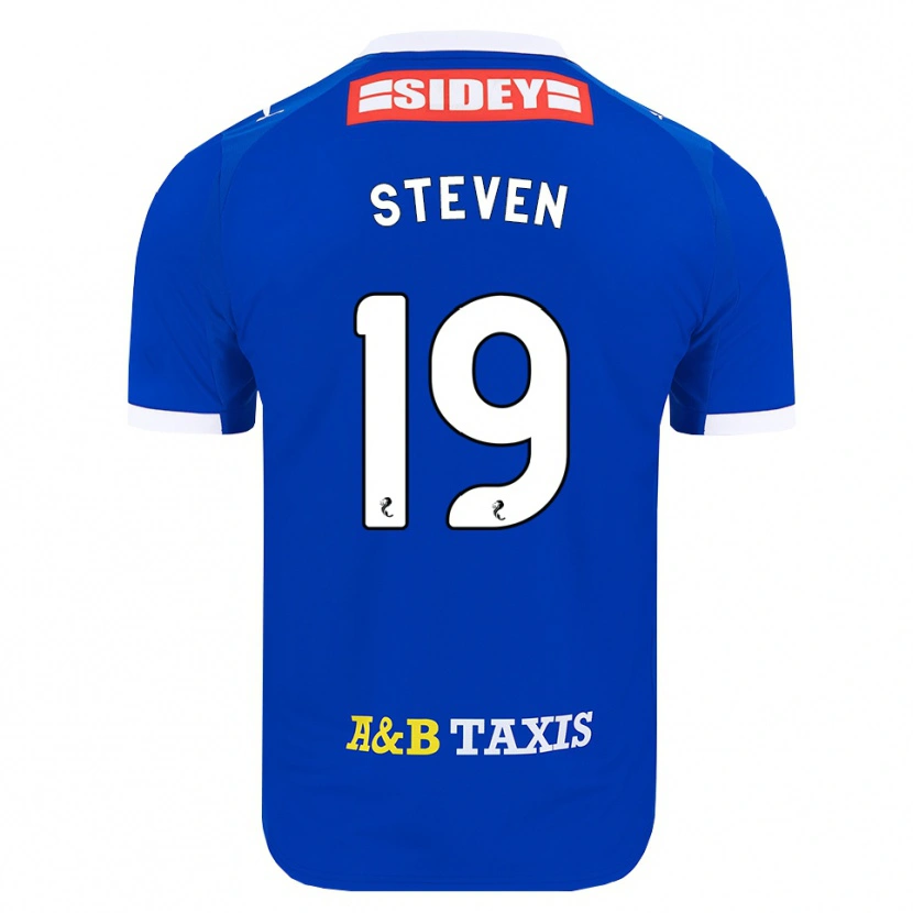 Danxen Pánské Taylor Steven #19 Modrá Červená Žlutá Domů Hráčské Dresy 2026/27 Dres