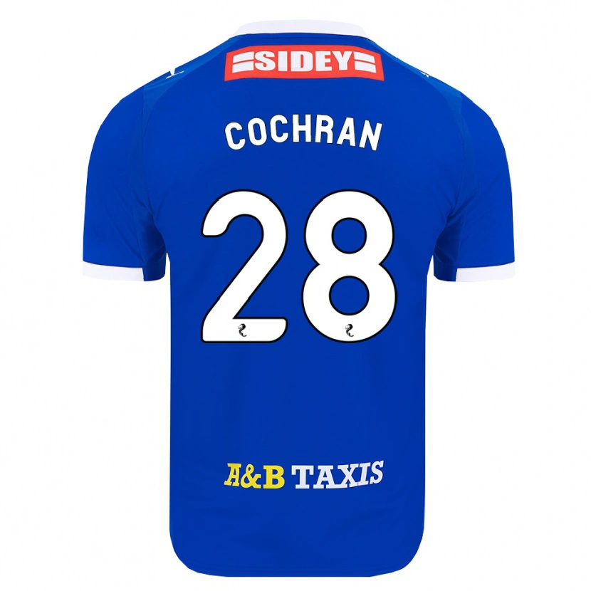 Danxen Pánské Bobby Cochran #28 Modrá Červená Žlutá Domů Hráčské Dresy 2026/27 Dres