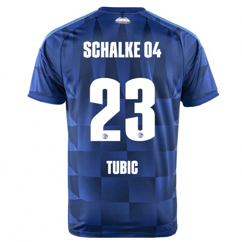 Danxen Pánské Malik Tubic #23 Tmavě Modrá Žlutá Bílá Domů Hráčské Dresy 2026/27 Dres