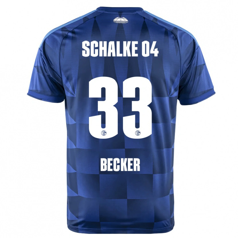 Danxen Pánské Vitalie Becker #33 Tmavě Modrá Žlutá Bílá Domů Hráčské Dresy 2026/27 Dres