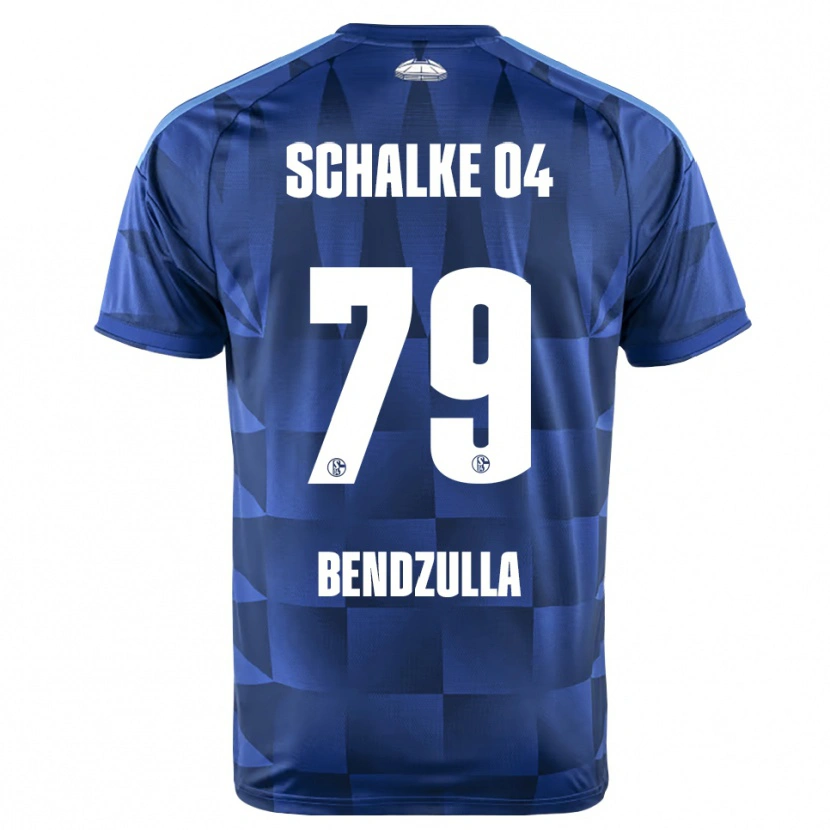 Danxen Pánské Leonie Bendzulla #79 Tmavě Modrá Žlutá Bílá Domů Hráčské Dresy 2026/27 Dres