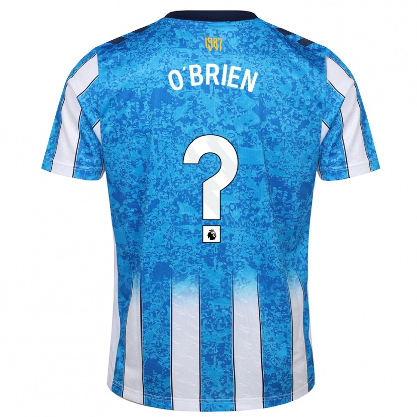 Danxen Pánské Fionn O'brien #0 Bílá Modrá Oranžová Domů Hráčské Dresy 2026/27 Dres